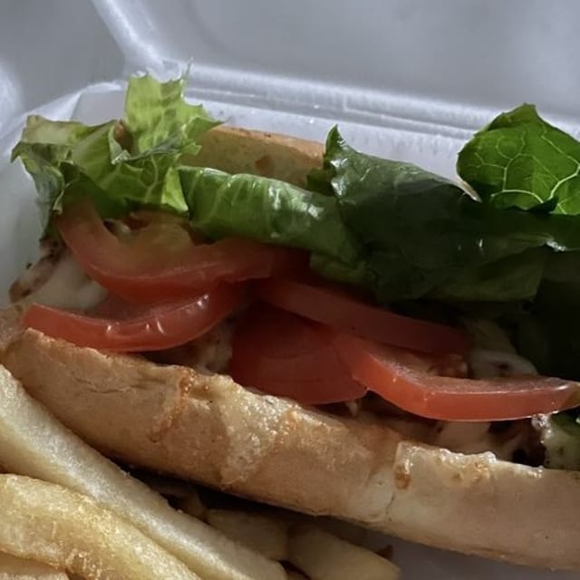 Ham & Cheese Sub.