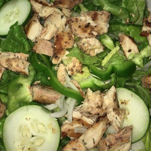 Grilled Chicken Salad.