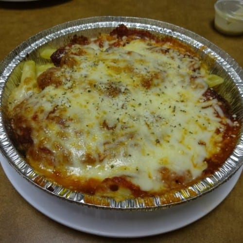 Chicken Parmigiana.