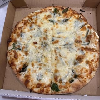 Ricotta, Mozzarella & Spinach Pizza (Medium 12")